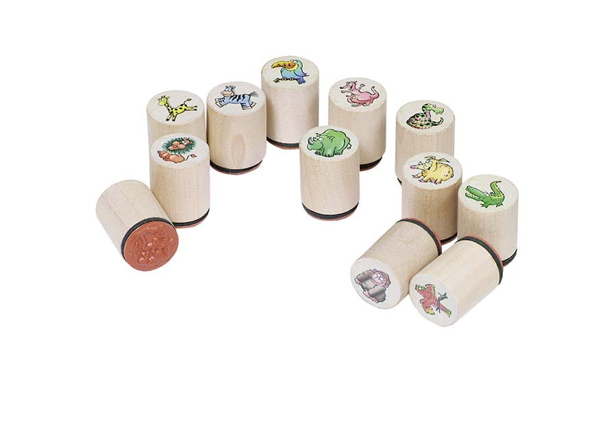 4 couleurs tampon d'encre tampon tampon d'encre lavable écologique non  toxique pour enfant bricolage artisanat