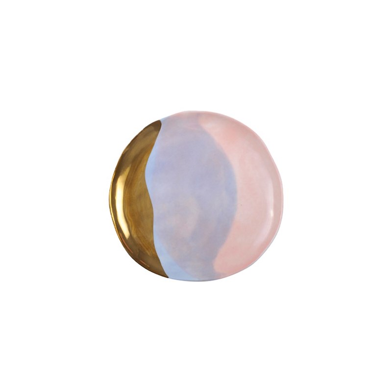 Assiette à pain tricolore-paradise