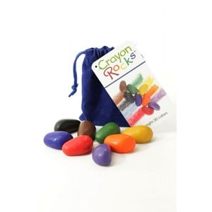 8 cailloux crayons sachet bleu crayon ro