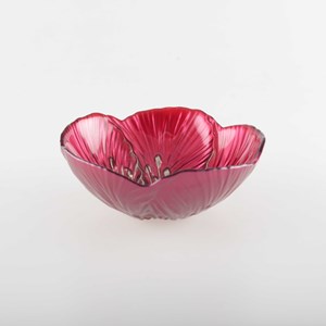 Bol fuchsia fleur - lot de 6