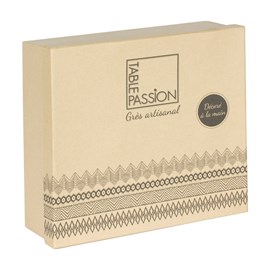 Table passion - coffret 4 gobelets 7 cm