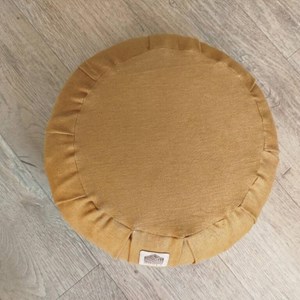 Coussin de méditation  zafu aki ocre