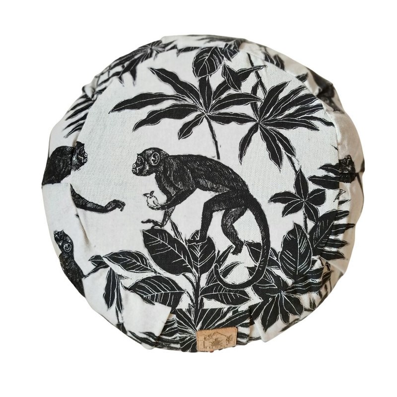 Coussin de méditation zafu sajou