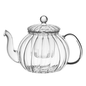 Théière ronde verre optique