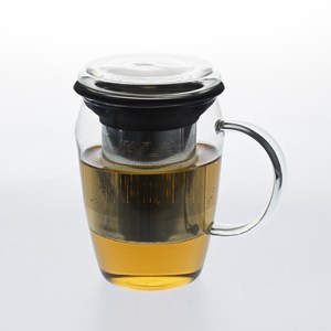 Mug infuseur 43 cl boro rouge