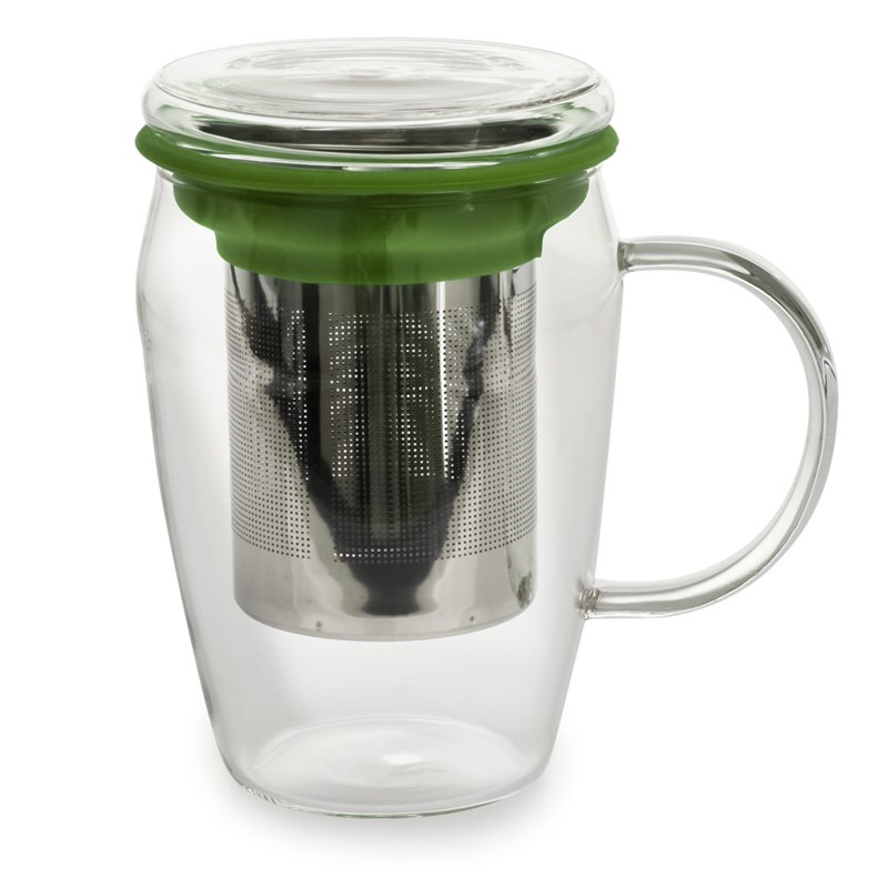 Générique - Mug 43 cl boro vert .