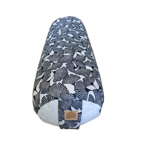 Bolster yoga cylindrique ginkgo