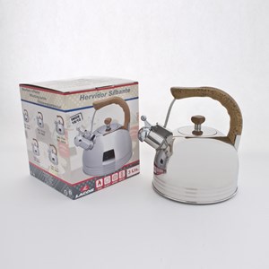 Bouilloire sifflante 3l induction
