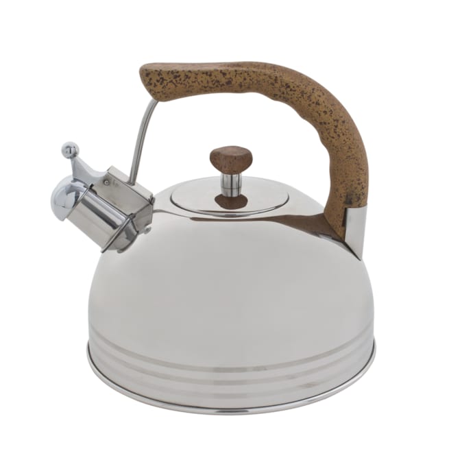 Bouilloire Sifflante Inox 4 Litres - Compatible Induction, Gaz, électrique