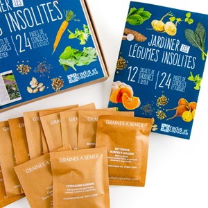 Coffret de légumes insolites