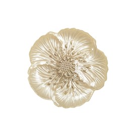 Assiette à dessert fleur vanille