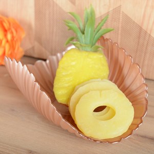 Coupe décorative saumon 30x16cm