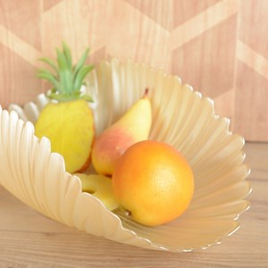 Coupe décorative vanille 43x25cm