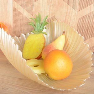 Coupe décorative vanille 43x25cm