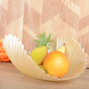 Coupe décorative vanille 43x25cm