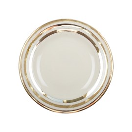 Assiette plate triple filet or 27cm