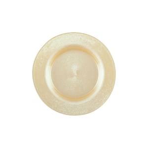 Assiette à dessert vanille - lot de 6