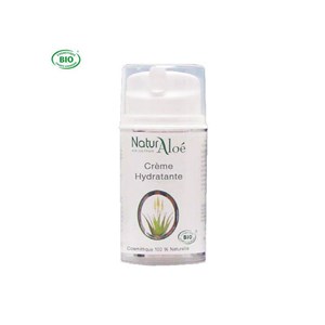 Crème hydratante visage bio aloe vera