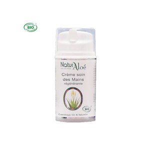 Crème mains régénérante bio l'aloe vera