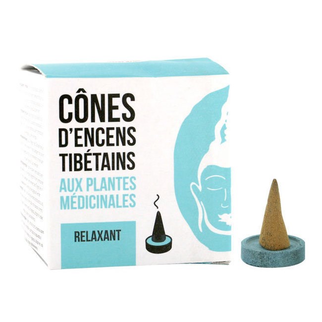 Cône d'encens tibétains relaxants