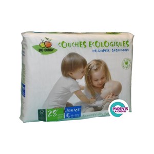 Couches jetables bio babby 12/25 kg