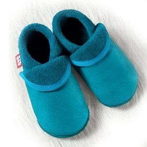 Chaussons cuir souple pololo waikiki