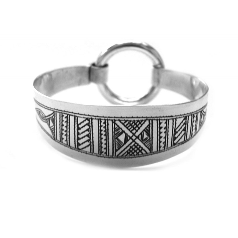 Bracelet large rigide touareg