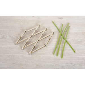 Dessous de plat extensible bambou