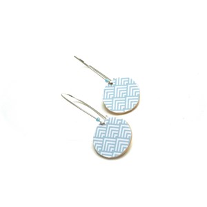 Boucles d'oreilles bois scandinaves
