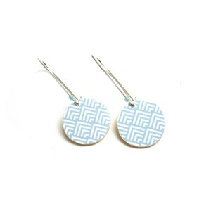 Boucles d'oreilles bois scandinaves