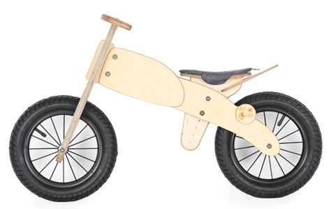 Draisienne en bois - style moto