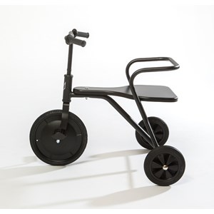 Tricycle en métal noir