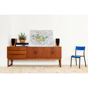 Poster à colorier - bruxelles