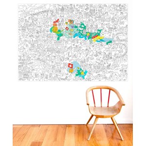 Poster à colorier - suisse