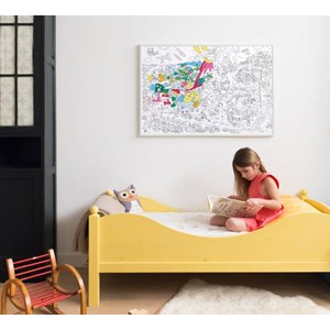 Poster à colorier - dinos