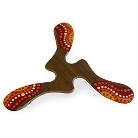 Boomerang peint à la main yallingup