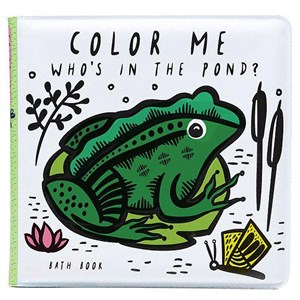 Livre de bain à colorier - etang