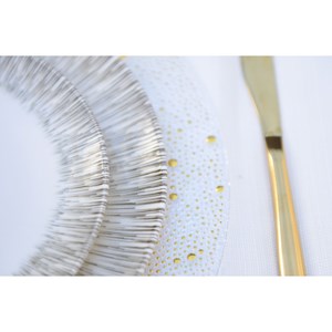 Assiette à dessert kaki 20cm