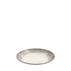 Assiette creuse kaki 19cm