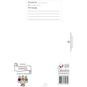 Poche géante 5 surprises mamie chérie