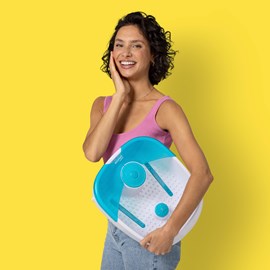 Bain de pieds bouillonnant