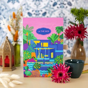 Coffret de thé : le jardin majorelle