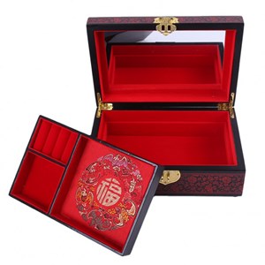 Boite a bijoux-motif fleurs de cerisier