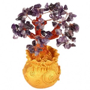 Arbre feng shui en amethyste