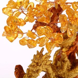 Arbre dragon en citrine