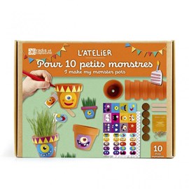 10 pots monstres pour anniversaire