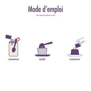 Bocal pour faire son fromage de chèvre