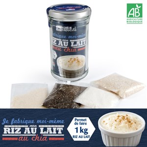 Bocal diy riz au lait au chia