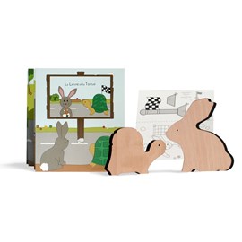 Fable animée - le lièvre et la tortue