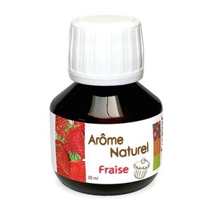 Arôme naturel fraise 50 ml